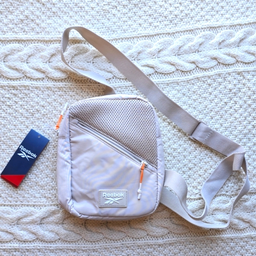 Reebok Ariana Gray Crossbody Bag